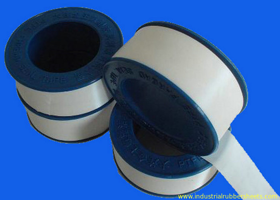 ক্ষার - প্রতিরোধী PTFE পাইপ সীল টেপ 12mm প্রস্থ, PTFE থ্রেড টেপ